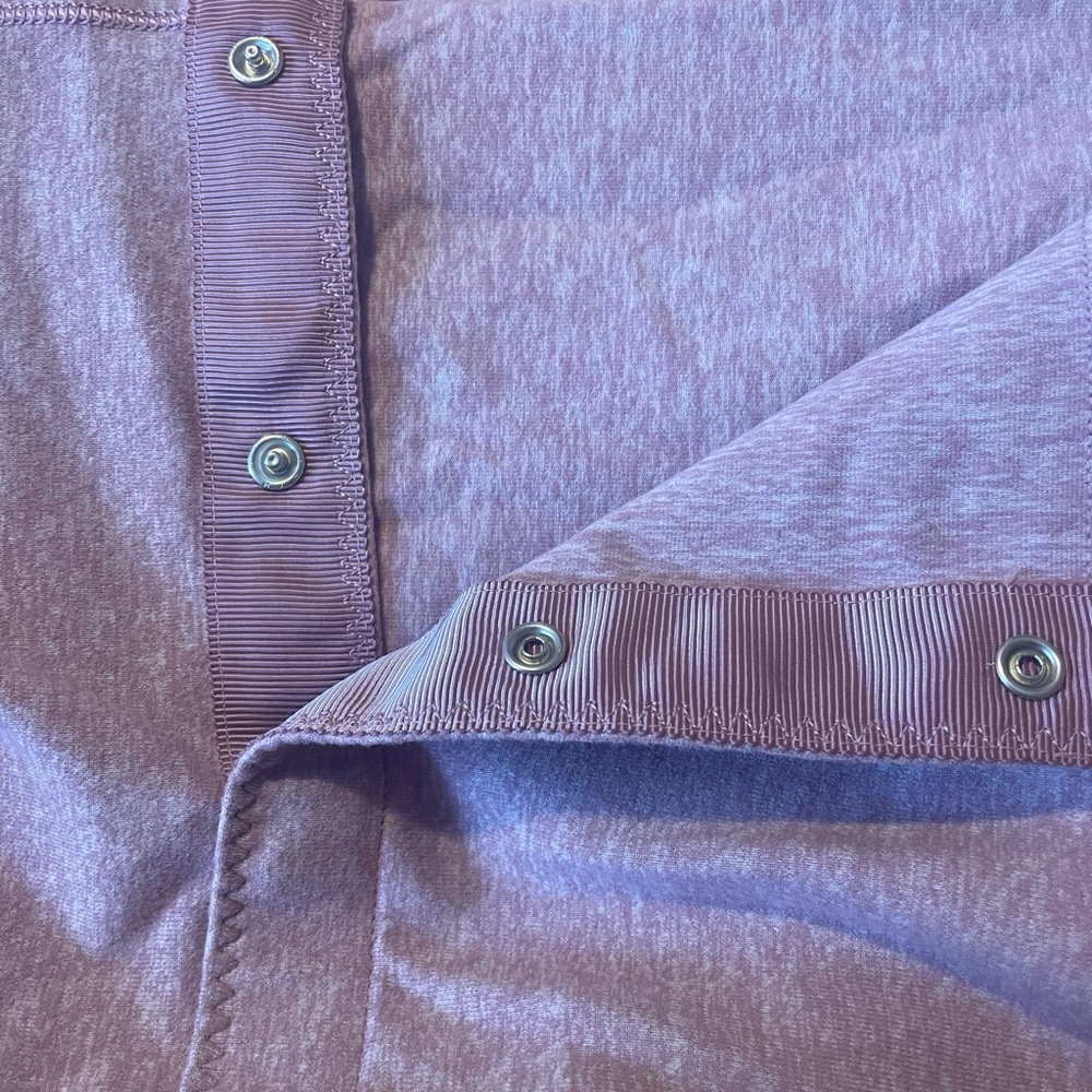Purple Lululemon Vinyasa Button Scarf
